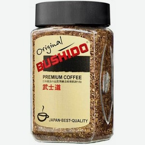 Кофе Bushido Original растворимый сублимированный 100 г