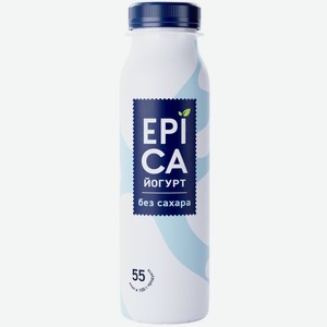 Йогурт питьевой Epica Натуральный, 2,9% 260 г