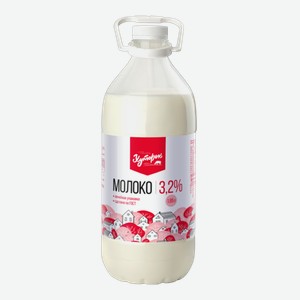 Молоко Хуторок пастеризованное 3,2% 1 л
