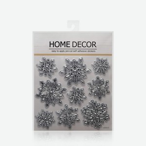 Декоративные наклейки Artus Home Decor   Снежинки объёмные  