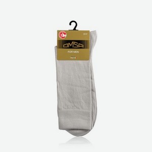 Мужские носки Omsa Classic трикотажные , 203 , Grigio Chiaro , р.45-47