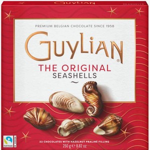Набор конфет Guylian The Original Морские ракушки с начинкой пралине, 250 г
