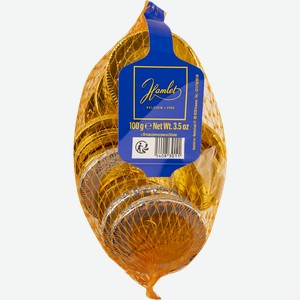 Шоколад молочный Гамлет монеты Роял Чоколатс м/у, 100 г
