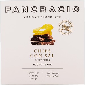 Шоколад темный 64% Панкрасио Чоколатс соленые чипсы Панкрасио Чоколатс кор, 40 г