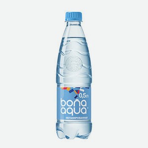 Вода Bona Aqua негазированная 0.5л, Россия