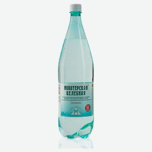 Вода минеральная «Новотерская» Целебная с газом, 1,5 л