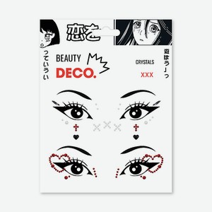 DECO. Кристаллы для лица и тела JAPANESE by Miami tattoos (ХХХ)