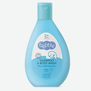 BEBBLE Шампунь для волос и тела детский Shampoo & Body Wash 0+ 200