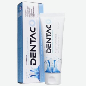 DENTACO Корейская зубная паста отбеливающая, защита от кариеса и укрепление эмали зубов 100