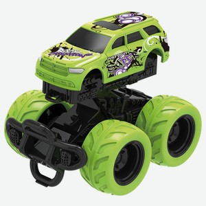 Машинка с краш-эффектом Funky toys 12,5 см, зелёная
