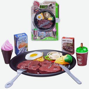 Набор продуктов Junfa «Фаст Фуд - Ужин со стейками» серия Гурман