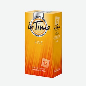 Презервативы In Time Fine особо тонкие 12шт