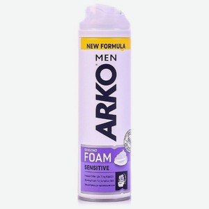 Пена для бритья Arko Men Sensitive для чувствительной кожи, 200 мл G-B-18438000