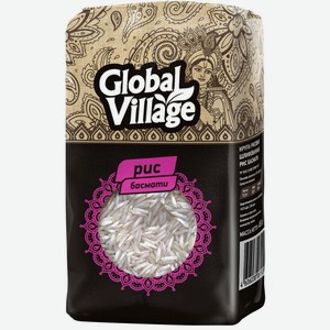 Рис Global Village Басмати шлифованный 450г