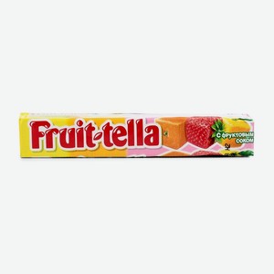 Конфеты жевательные с фруктовым соком Fruit-tella Ассорти 41 г