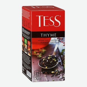 Чай черный Tess Thyme с чабрецом 100пак