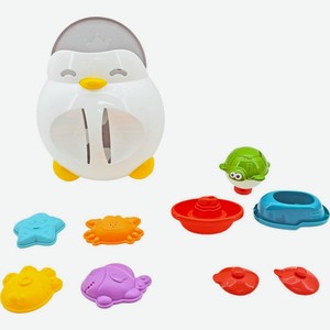 Набор для купания Huanger «Пингвин» 8 игрушек