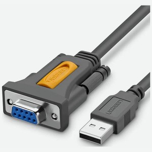 Кабель-адаптер  Ugreen USB 2.0 A-DB9 RS-232, 2 м (20222)