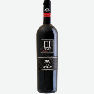 Вино  Мега Спилео  III Кюве, 2021, 2021, 750 мл, Красное, Полусухое