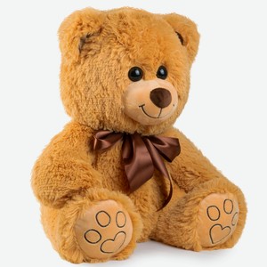 Мягкая игрушка Прима тойс «Медведь Снежок», коричневый