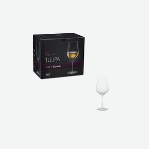 Набор бокалов для вина CRYSTALEX TULIPA 6шт 350мл