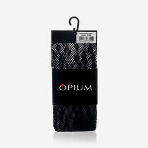 Женские колготки с рисунком Opium Leopardo Rete Nero S/M