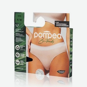 Женские трусы Pompea Eco Friendly Slip , Nero , S/M