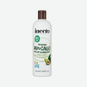 Питательный кондиционер для волос Inecto Avocado с маслом авокадо 500мл