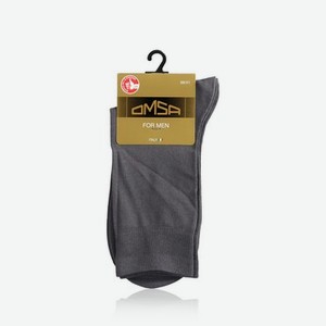 Мужские носки Omsa Classic трикотажные , 203 , Grigio Scuro , р.39-41