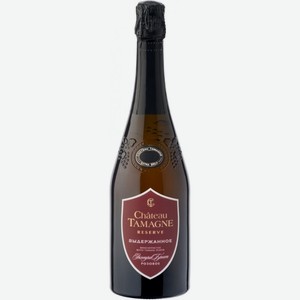 Вино игристое Сhateau Tamagne Резерв экстра-брют розовое, 0.75 л