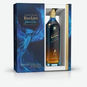 Виски Johnnie Walker Blue Label Ghost and Rare 0.7 л, 25 лет, 46%, Шотландия, подарочная упаковка