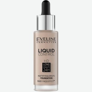 Тональная основа Eveline Cosmetics Liquid Control жидкая тон 020 32мл