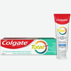 Зубная паста Colgate Total 12 Профессиональная чистка гель 75 мл