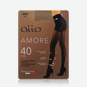 Женские поддерживающие колготки Atto Amore 40den Miele 3 размер