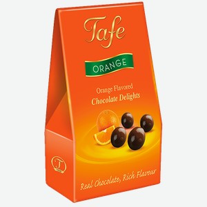 Драже в шоколаде Тафе рахат-лукум апельсин Тафе Гида кор, 60 г