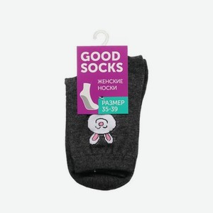 Женские носки Good Socks Заяц Серый р.35-39
