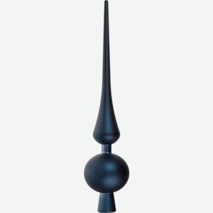 Ёлочное украшение наконечник HV3501-256S Наконечник конус цвет: темно-синий, 35 см