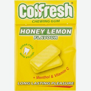 Жевательная резинка Колфреш лимон Индако кор, 24 г