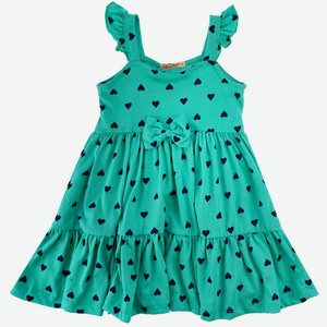 Платье для девочки Bonito kids, ментоловое (104)