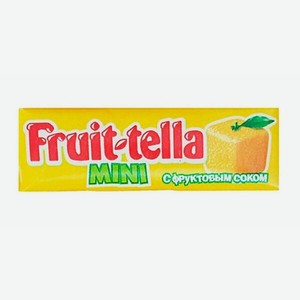 Конфеты жевательные Fruittella Mini с фруктовым соком 88 г