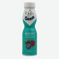 Йогурт питьевой   Снежок   Лесные ягоды, 1,5%, 260 г