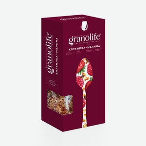 Гранола Granolife Клубника-малина 200 г