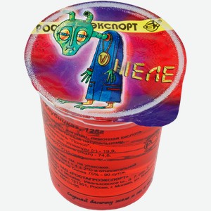 Желе Ростагроэкспорт ароматизированное со вкусом клубники 125г