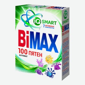 Стиральный порошок Bimax 100 пятен, для ручной стирки, 400 г