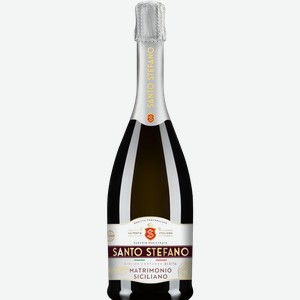 Напиток винный Santo Stefano Сицилийская Свадьба белый полусладкий 8% 750мл