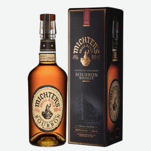 Виски Michter s US*1 Bourbon Whiskey в подарочной упаковке 0.7 л.