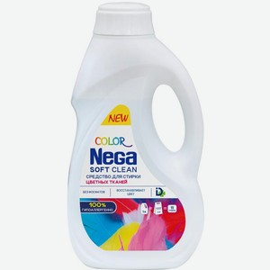 Средство для стирки Nega для цветного белья 1л