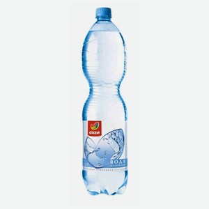 Вода негазированная Окей питьевая, 1,5 л, пластиковая бутылка