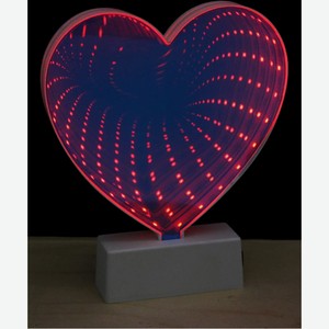 Светильник зеркальный 16х18 см Красивое сердце УД-1061