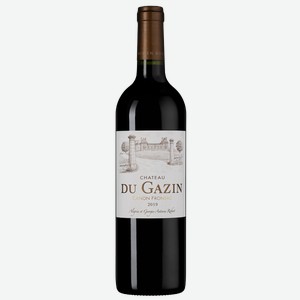 Вино Chateau du Gazin 0.75 л.